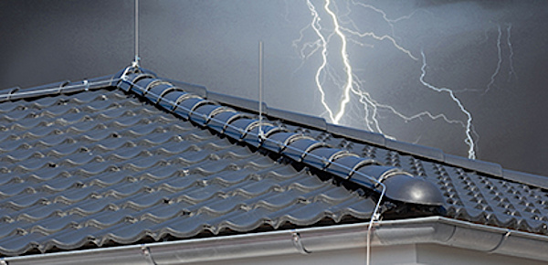 Äußerer Blitzschutz bei Elektro Kunert in Lauchhammer